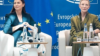 Актрисата и продуцент Кейт Бланшет евродепутатката от ГЕРБ и Европейската